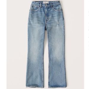 Abercrombie Ultra High Rise Kick Flare Jeans